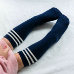 Peppy Navy Knee Socks - Go PJ Party