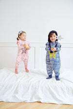 Bling Navy Cotton Sleepsack - Go PJ Party