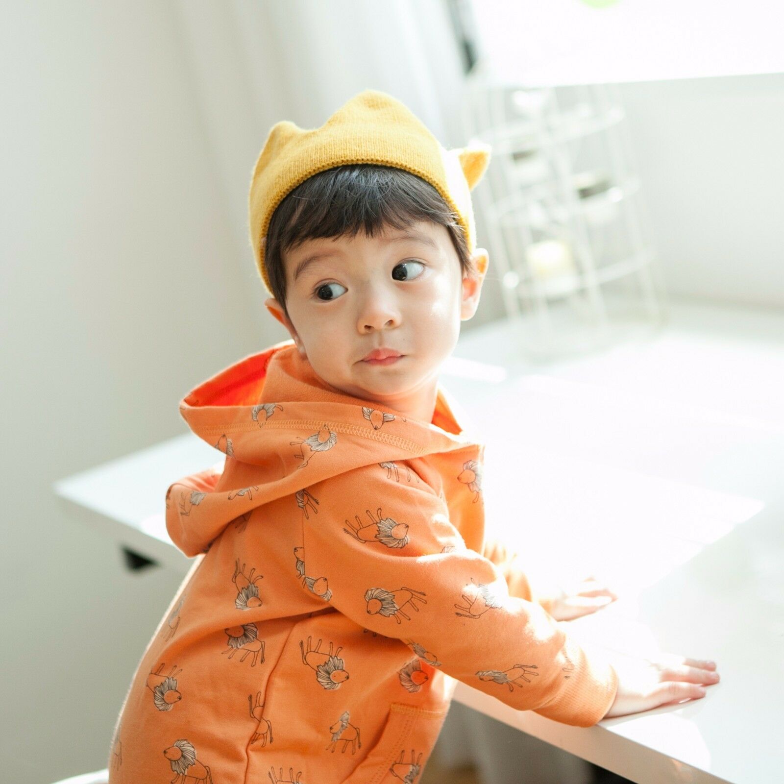 Lion King Cotton Hoodie Romper - Go PJ Party