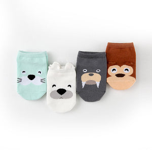 Monkey Animal Ankle Socks - Go PJ Party