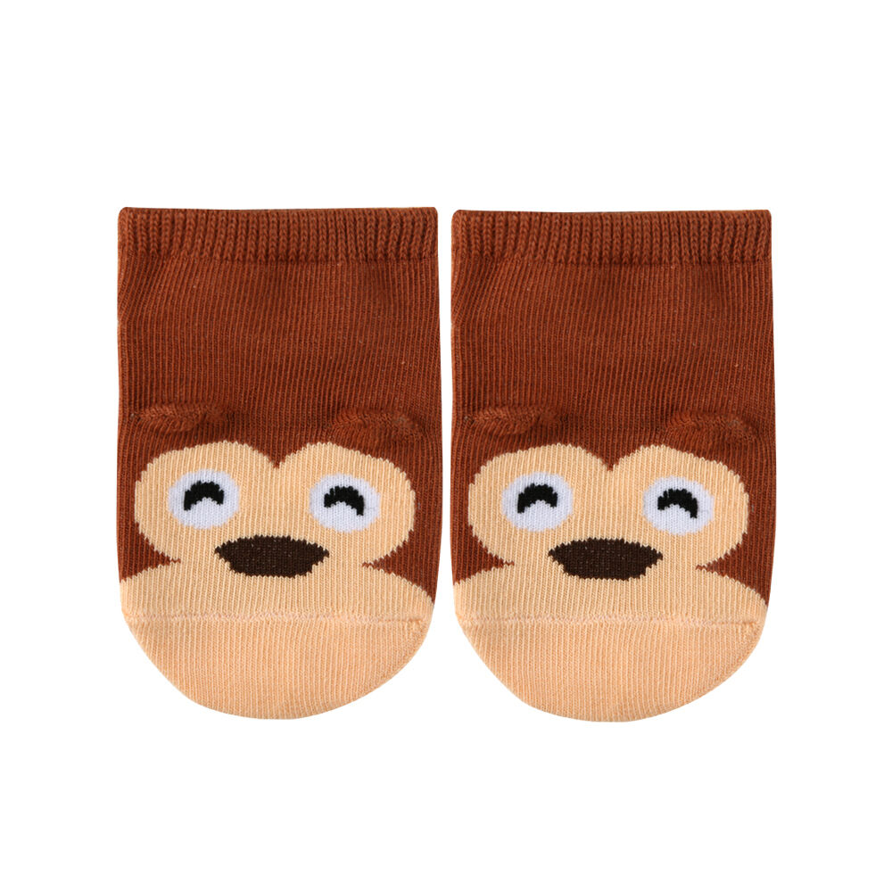 Monkey Animal Ankle Socks - Go PJ Party