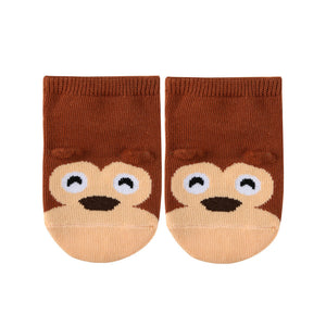 Monkey Animal Ankle Socks - Go PJ Party