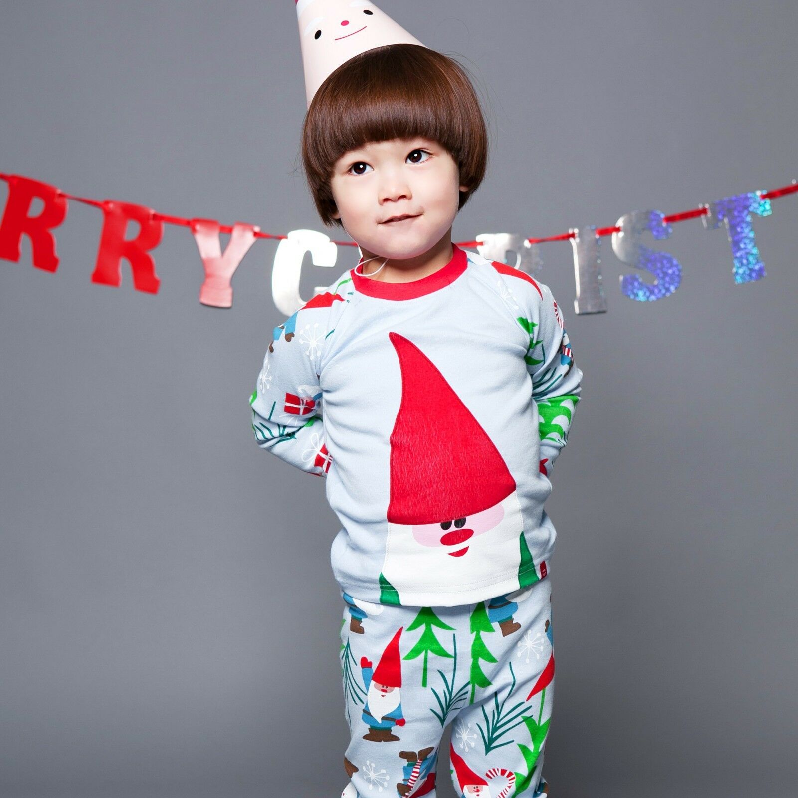 Cozy Santa Long Sleeve Pajama - Go PJ Party