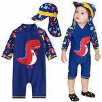 Dino Pop Baby 3/4 Sleeve Swimsuit - Go PJ Party