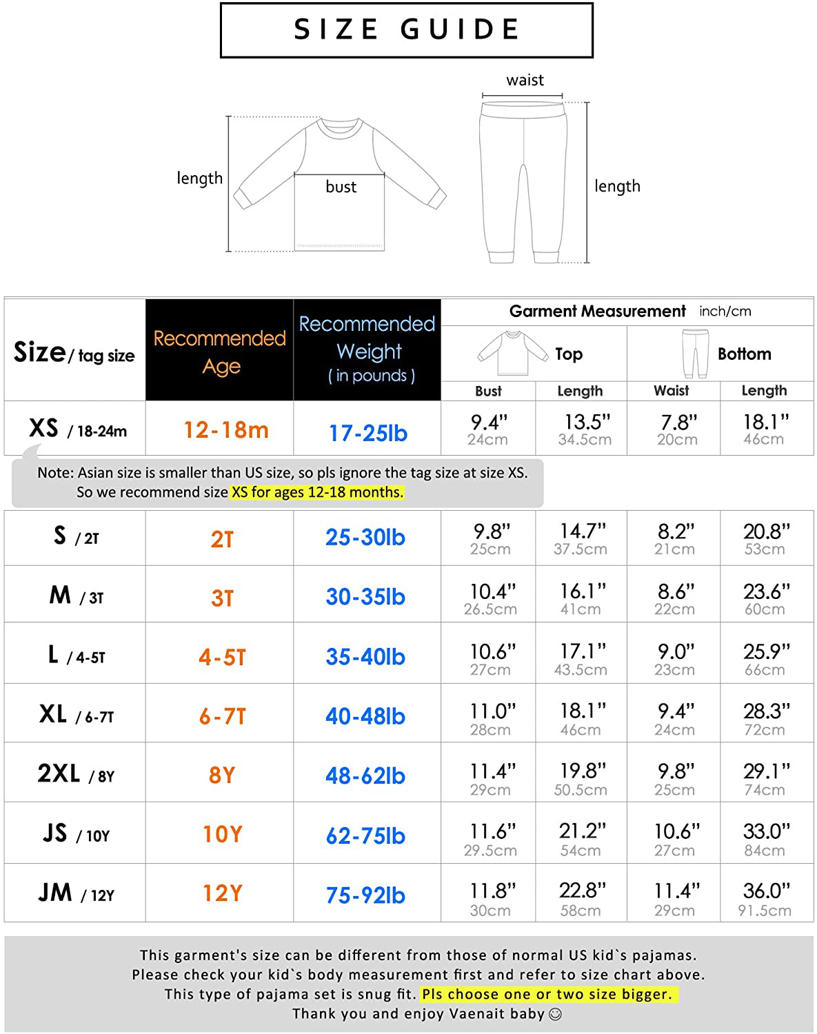 Kenzo sweatshirt hotsell size chart