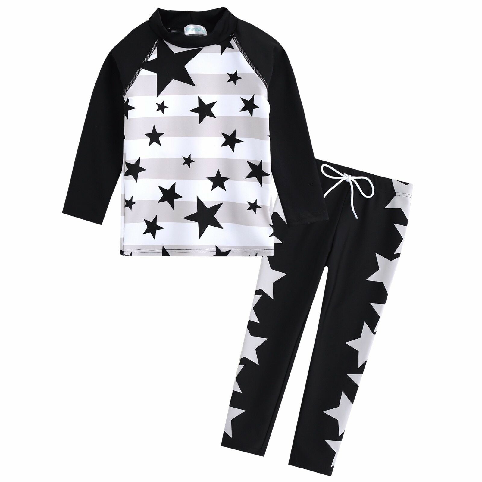 With Star Modest Swimsuit Set - Go PJ Party