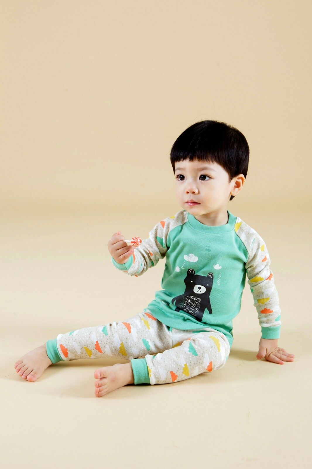 Bear Friend Long Sleeve Pajama - Go PJ Party