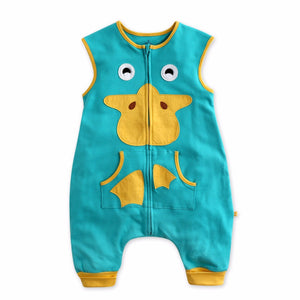 Ducky Cotton Sleepsack - Go PJ Party