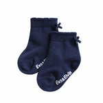 Ribbon Ankle Socks (Navy/Pink/White) - Go PJ Party