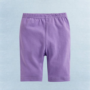 Purple Cotton Knee Leggings - Go PJ Party