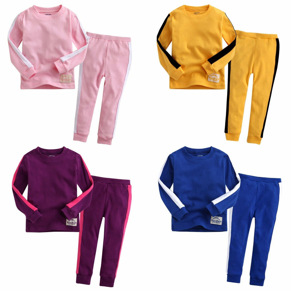 Kung Fu Long Sleeve Pajama (Yellow/Purple/Pink/Blue)