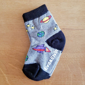 Space Rocket Socks Set (2 Pack)