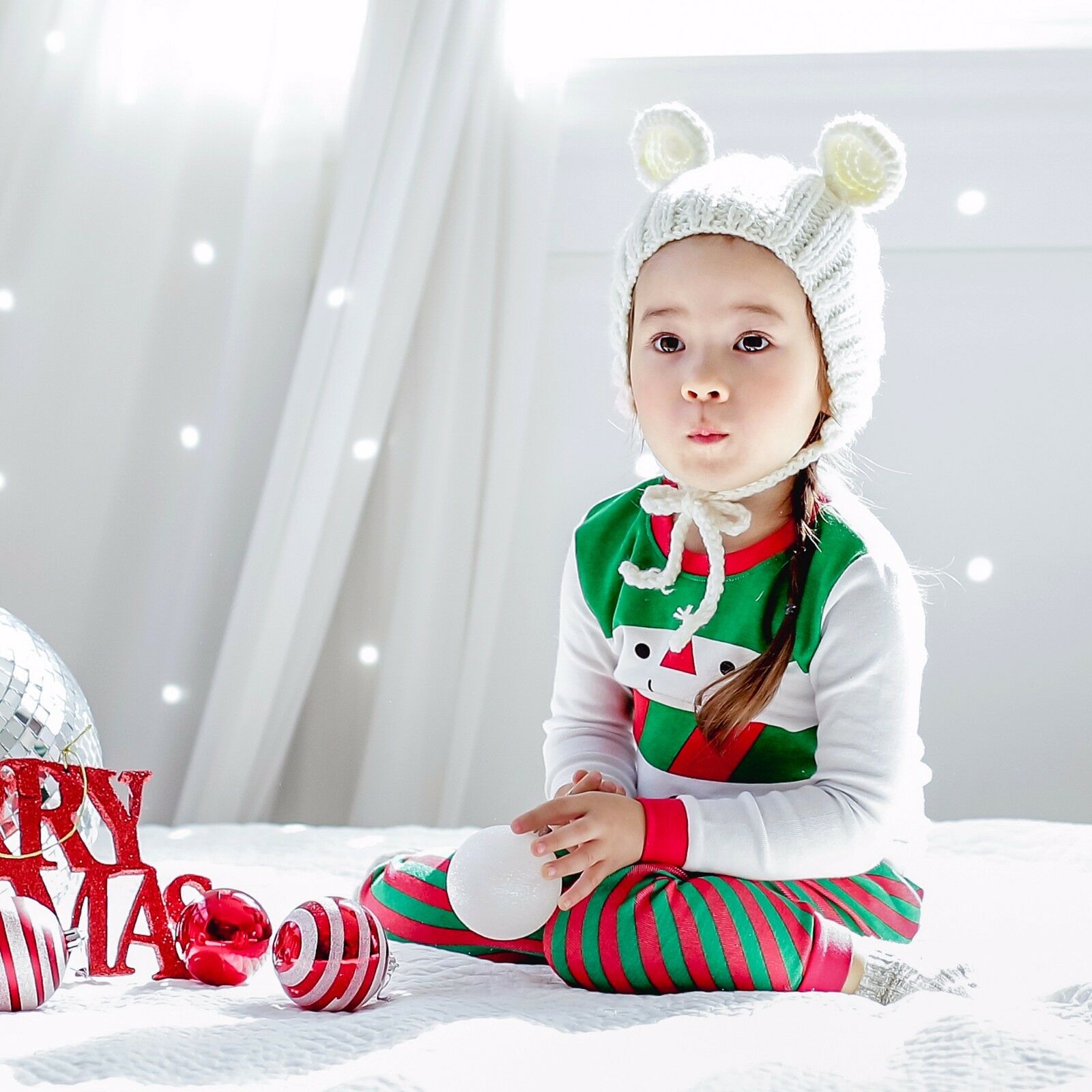 Snow Carol Long Sleeve Pajama - Go PJ Party