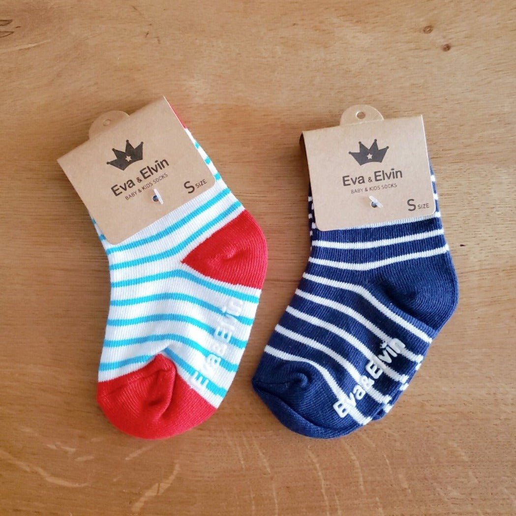 Stripe Socks Set (4 pack)