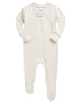 White Baby Footed Sleepers